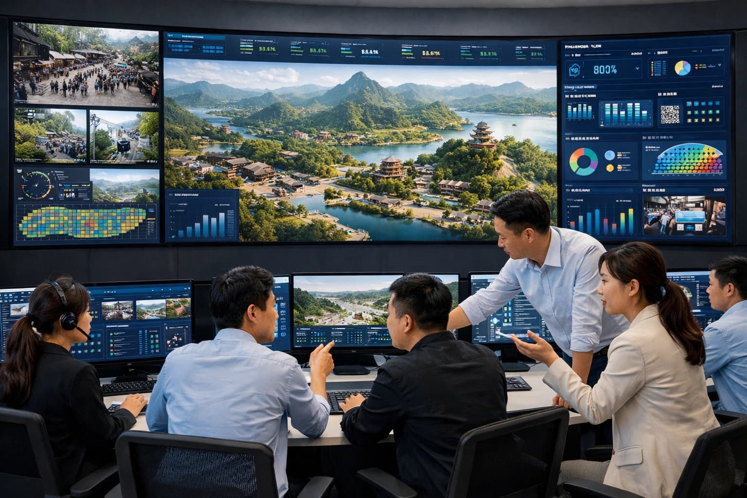 文旅景区一体化运营平台