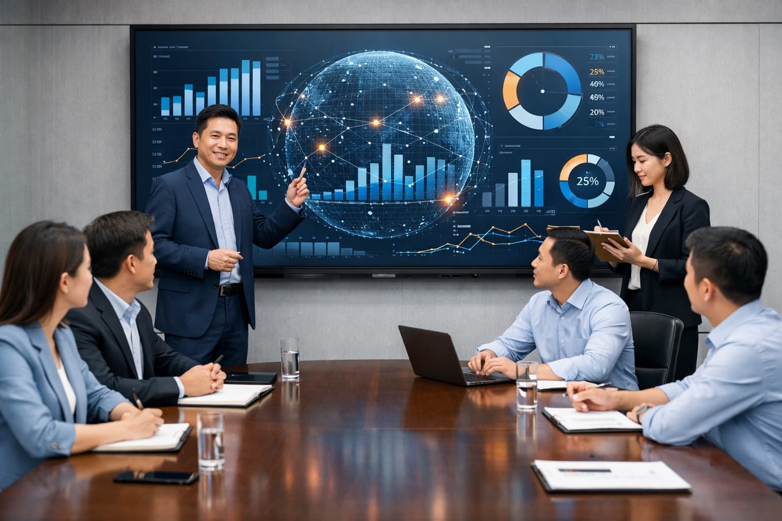 企业系统与数据平台展示